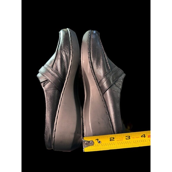 Easy Spirit Woman’s Comfort Esdonnica Black Smooth Leather Mules 7 1/2 M - Picture 11 of 13